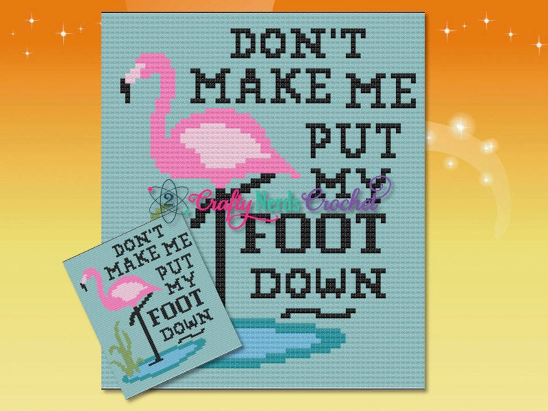 Crochet flamingo outlet blanket pattern