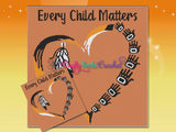 Every Child Matters Heart Outline Pattern Graph With Single Crochet Written, Native Children Graphgan, Indigenous Children Blanket, Canada Orange Crochet Pattern