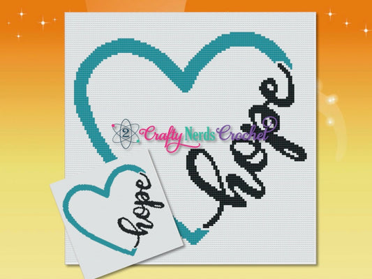 Hope Heart Pattern Graph with MiniC2C Written