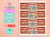 Circus Carnival Ticket Birthday Party Pack, Circus Birthday Party Decor | Editable Instant Download | Edit Online NOW Corjl | INSTANT ACCESS