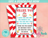 Carnival Ticket Birthday Invitation With Picture, Circus invitation Photo | Editable Instant Download Edit Online NOW Corjl | INSTANT ACCESS