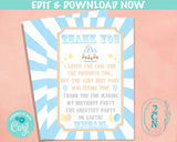 Carnival Ticket Birthday Invitation Pastel, Circus invitation Pastel | Editable Instant Download Edit Online NOW Corjl | INSTANT ACCESS