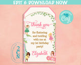 Magical Fairy Birthday Invitation, Fairies Photo cottagecore invitation | Editable Instant Download | Edit Online NOW Corjl | INSTANT ACCESS