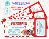 Movie Night Ticket Birthday Invitation, Movie Party, Movie invitation | Editable Instant Download | Edit Online NOW Corjl | INSTANT ACCESS