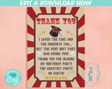 Magic Circus Carnival Ticket Birthday Party Pack, Birthday invitation | Editable Instant Download | Edit Online NOW Corjl | INSTANT ACCESS