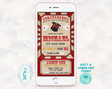 Magic Circus Carnival Ticket Birthday Party Pack, Birthday invitation | Editable Instant Download | Edit Online NOW Corjl | INSTANT ACCESS